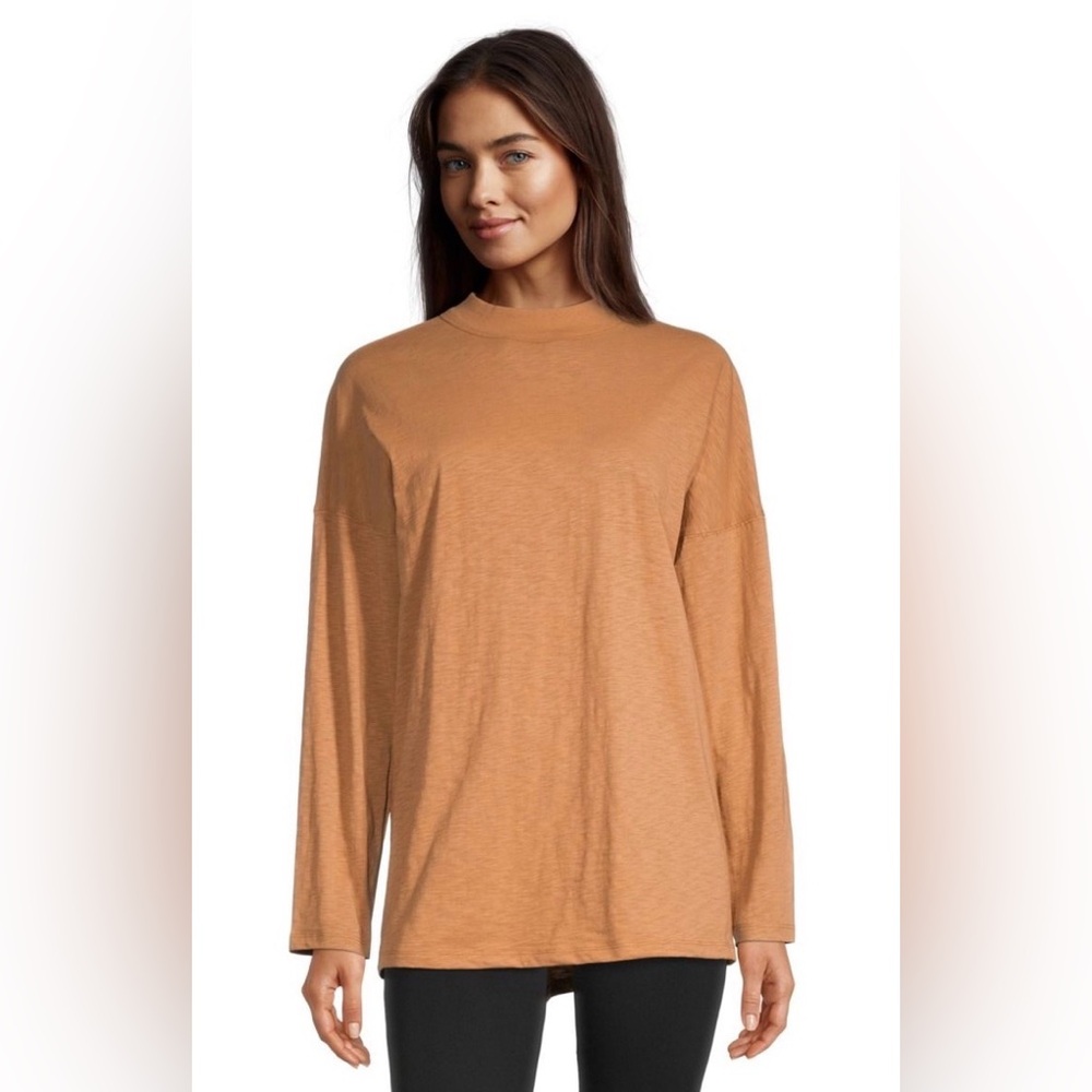 Oneil Women's Oversized Long Sleeve T Shirt-M